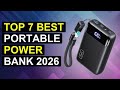 Top 7 Best Portable Power Bank 2026 | Top Rated Portable Power Bank