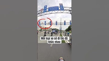 Biển quy định tốc độ cho mỗi loại xe trên cùng tuyến đường #anhthereview #bienbaogiaothong