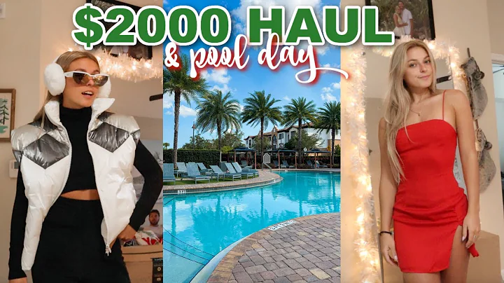 VLOGMAS DAY 17: $2000 revolve haul + pool day in D...