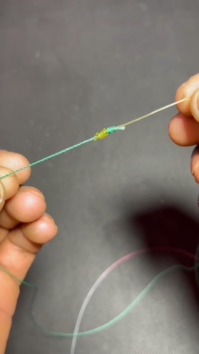 how-to-tie-braid-to-braid-tying-fishing-lines-together-youtube