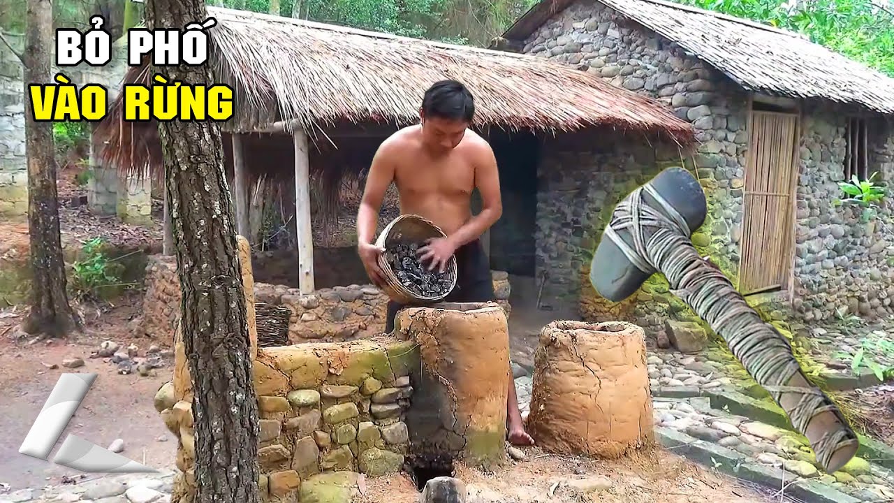 Chàng Trai Bỏ Phố Vào Rừng, Tự Tay Dựng Lên Cả Chốn Điền Viên Bằng Đá