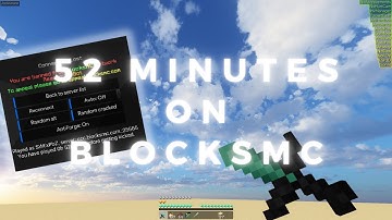 Hacking for 52 minutes on BlocksMC with lb+ | New Config