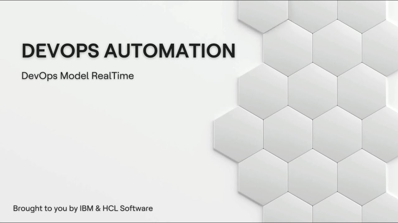 DevOps Model RealTime 12.1.1 - Introduction - YouTube