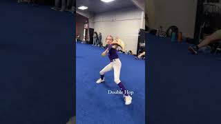 Outfield Throwing Progression for Softball and Baseball athletes. Here’s a few drills we use!