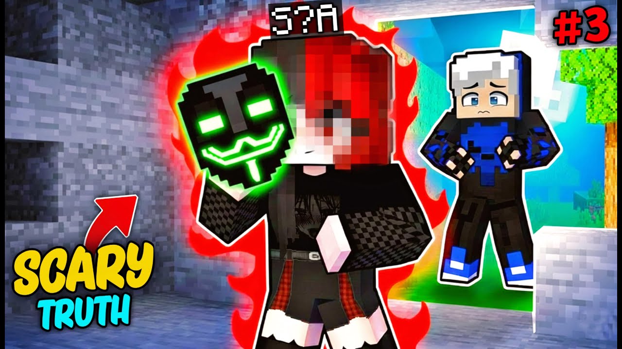 😲 How i Exposed This Mysterious Girl Secrets in Minecraft - Part 3