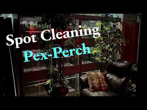 Spot Cleaning BMC Bioscience LLC Pex-Perch For Green Tree Pythons