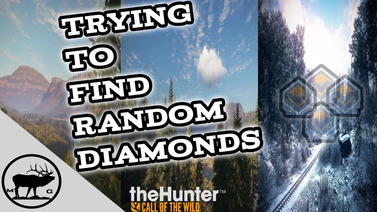 Trying To Find Random Diamonds| TheHunter Call of the Wild
