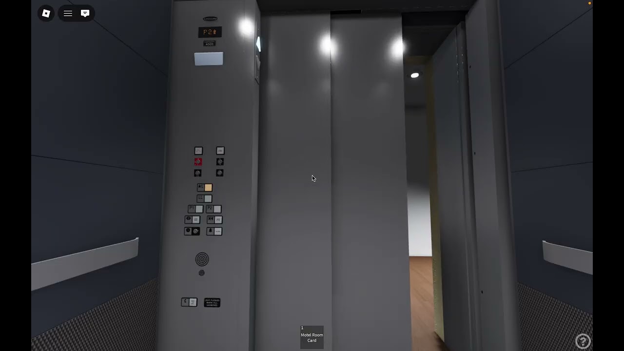 Schumacher Hydraulic Parking Elevator @ A Building Round Square ROBLOX 