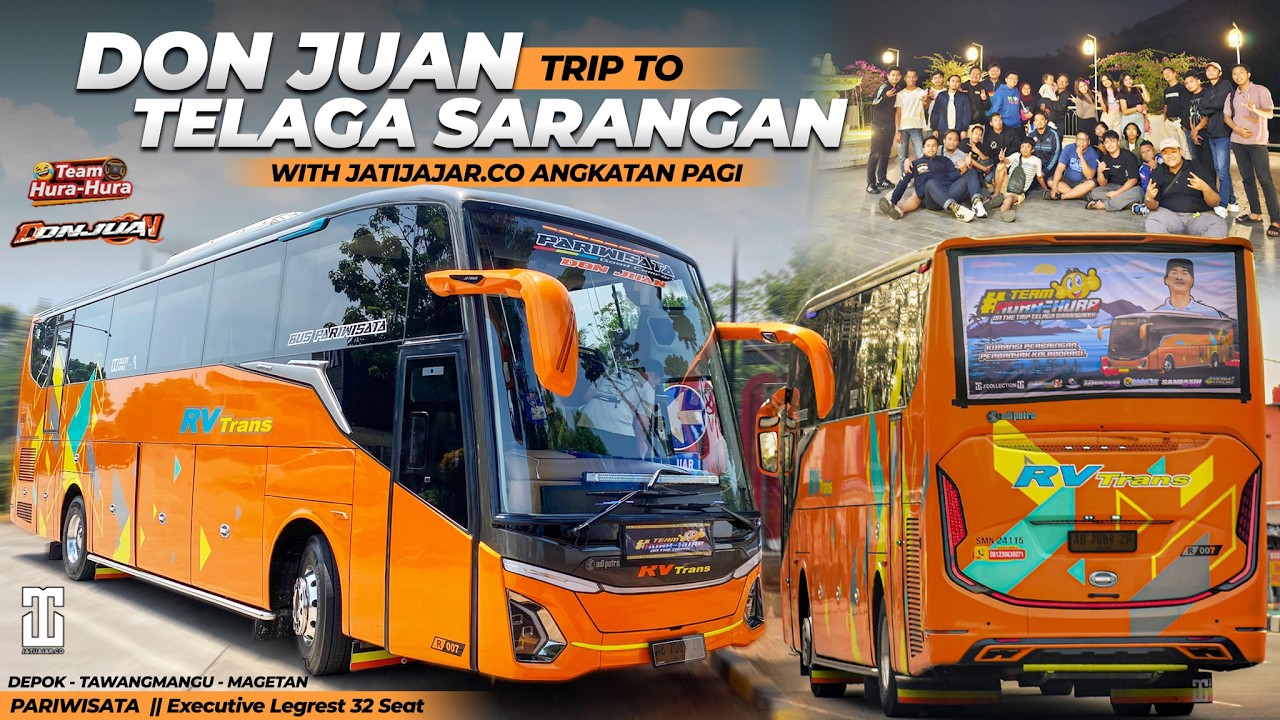 PERFORMA HINO RM 290 RV TRANS 'DON JUAN' DI JALUR TAWAMANGU - SARANGAN‼️🔥 Trip With Jatijajar.co