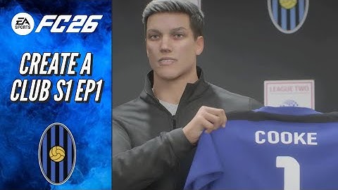 EA FC 26 CREATE A CLUB S1 EP1 - A NEW JOURNEY