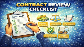 Contract Review Checklist