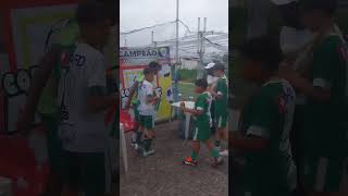 Parabéns ao mancha verde de cabo frio: Campeão sub12