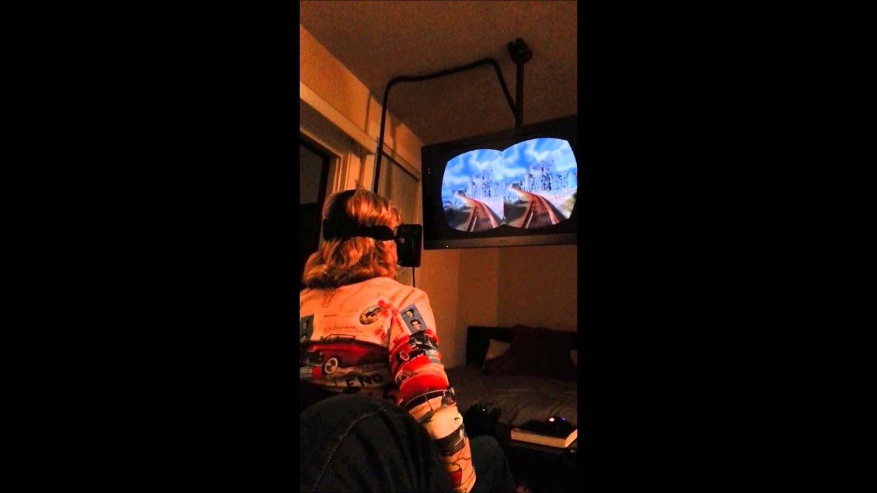 RiftCoaster creator's mother goes for a ride