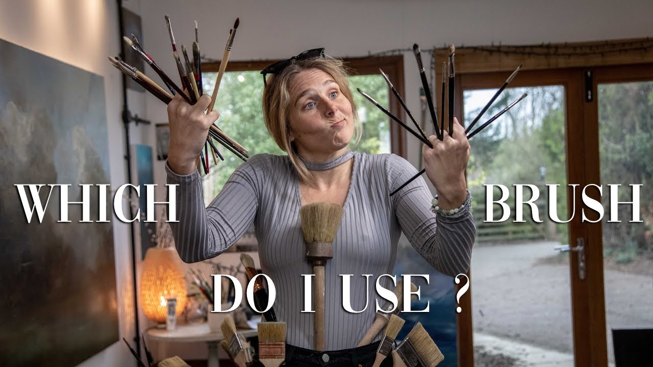 How to Use Different Brushes for Oil Painting YouTube