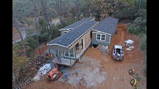 Homes Direct - Three Section Install on Concrete Foundation