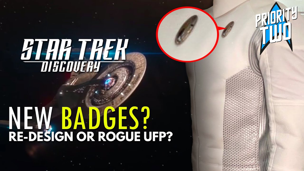 New Star Trek Discovery Delta Badge | Re-design Or Rogue UFP Group? -  YouTube