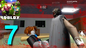 ROBLOX Granny Gameplay Walkthrough Part 7 / Android iOS