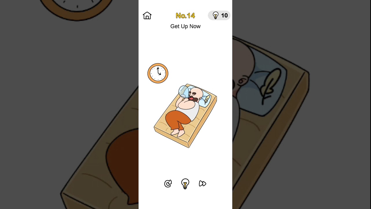 Brain Out Prank Plan Challenge Level 14 Get up now  Walkthrough Solution