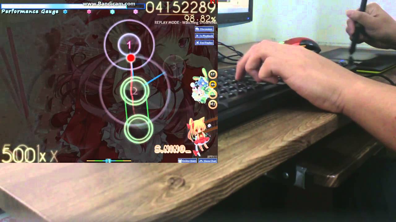 [osu!]REDALiCE Feat. Ayumi Nomiya - Little Star [Extra]    手元by  SnowNiNo_