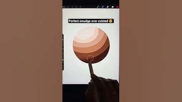 How to easily smudge in procreate app #howtodraw #tutorial #procreate #smudge #digitalart #easytrick