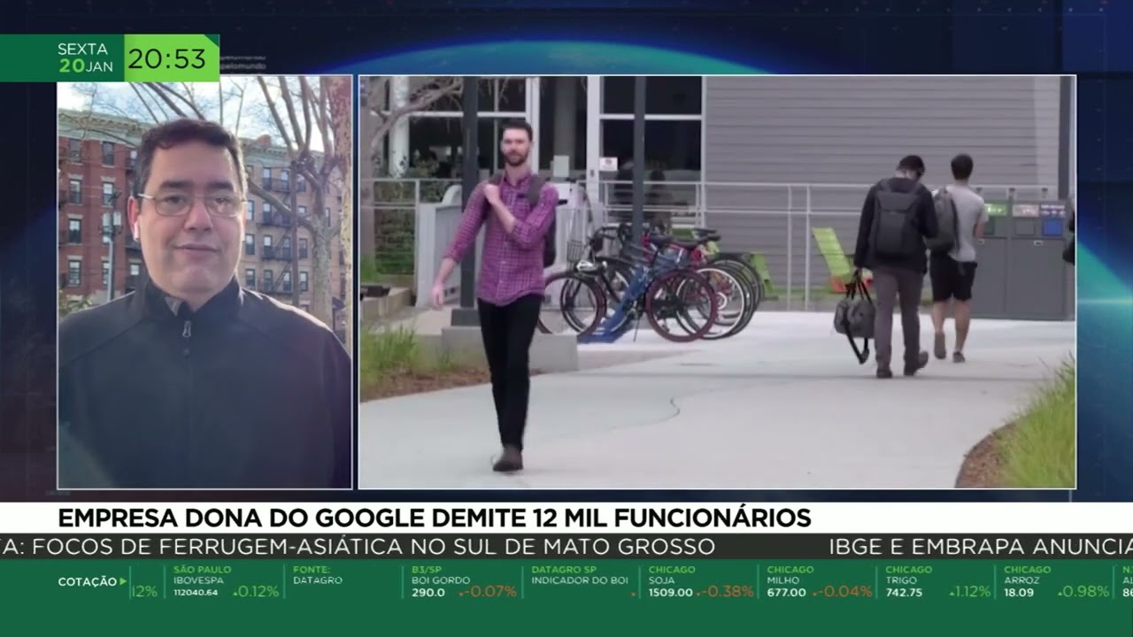 Empresa dona do Google demite 12 mil funcionários