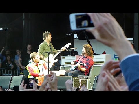 Clips from the epic show with Dave Grohl talking about his broken leg