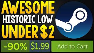 ABSOLUTELY INSANE NEW STEAM HISTORIC LOW GAME DEAL UNDER $2 + MORE HISTORIC LOW GAME DEALS! screenshot 4