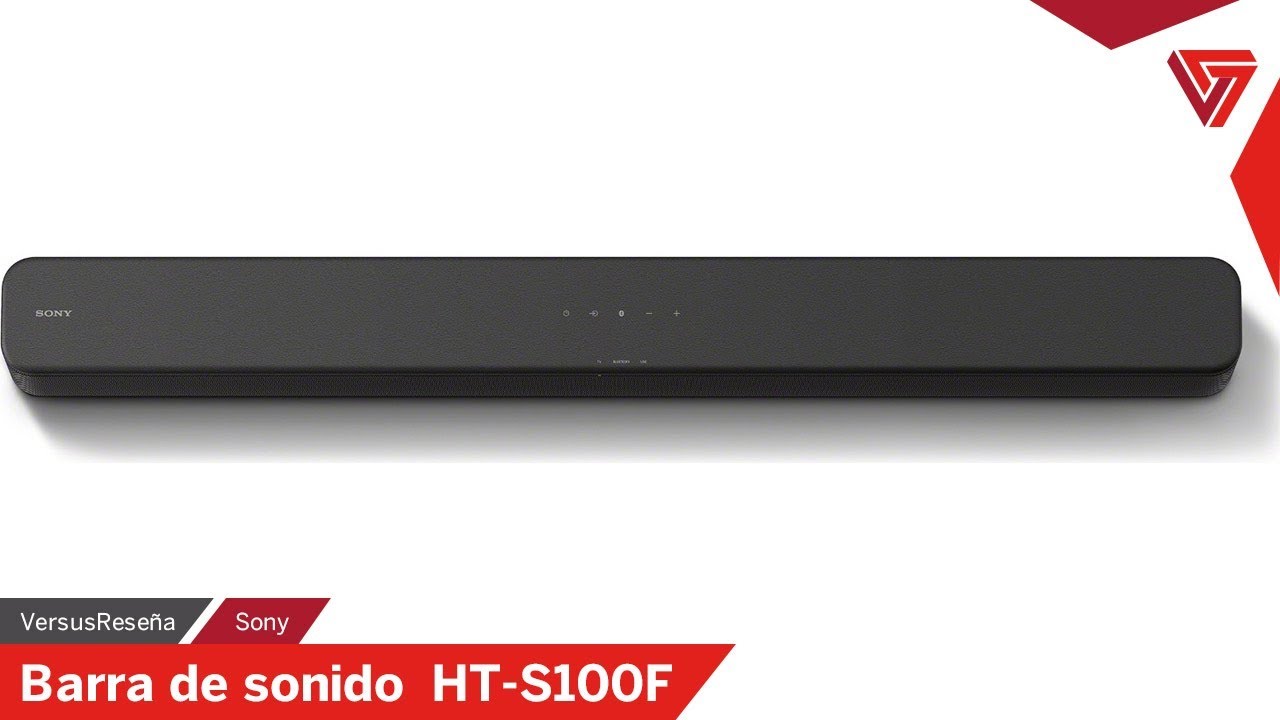VersusReseña  Barra de sonido Sony HT-S100F 