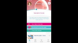 The Bounty pregnancy, baby and birth app screenshot 1