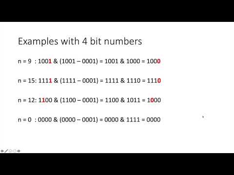 The Most Important Bit Twiddling Hack for Coding Interviews