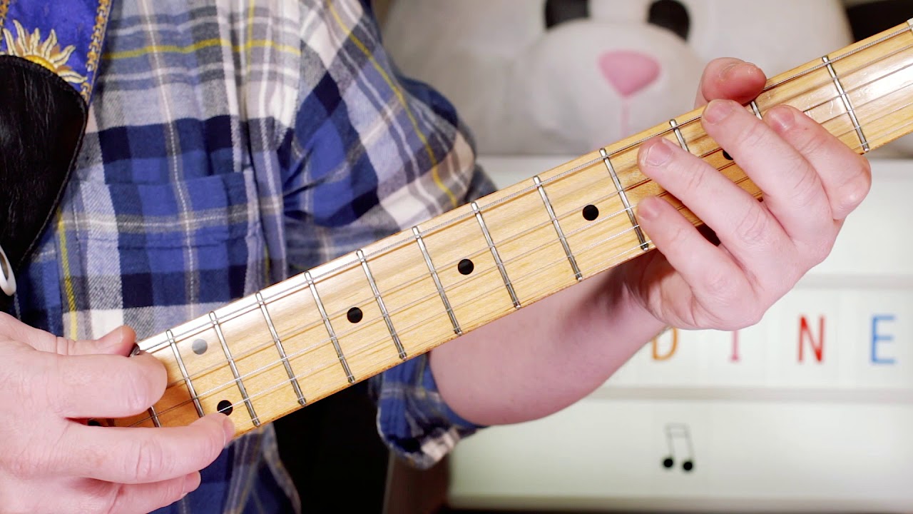 Урок игры на гитаре «Надин» Чака Берри