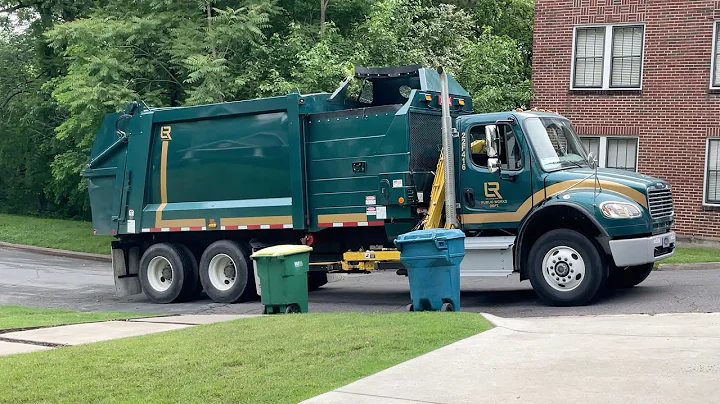 Little Rock’s Brand New Freightliner M2 Heil DuraPack Python Garbage Truck!
