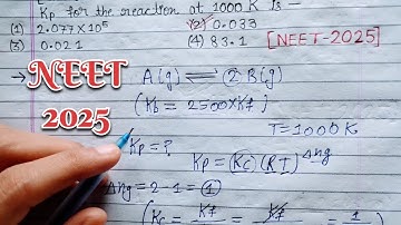 For the reaction A(g) —→ 2B(g), the backward reaction rate constant is higher than the forward react