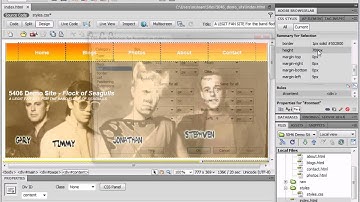 How to Create a Scrolling Div Box in Dreamweaver CS5