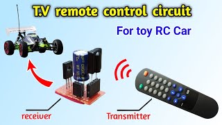 Build an IR Receiver Circuit for TV Remote Control Car