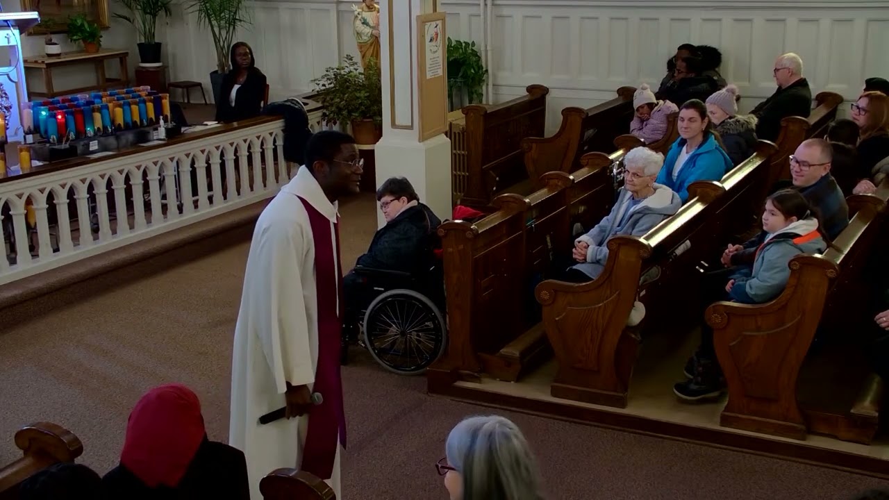 Homélie de la messe du 30 novembre 2025 par le Père Aloysius Ebonine