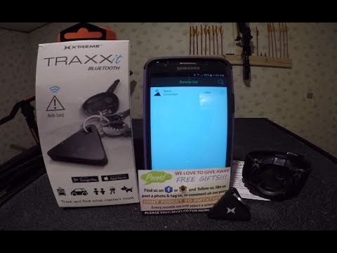 2018 12 17 UnBoxing Xtreme Digital Lifestyle Accessories TRAXX it Bluetooth Key Finder, Tracker