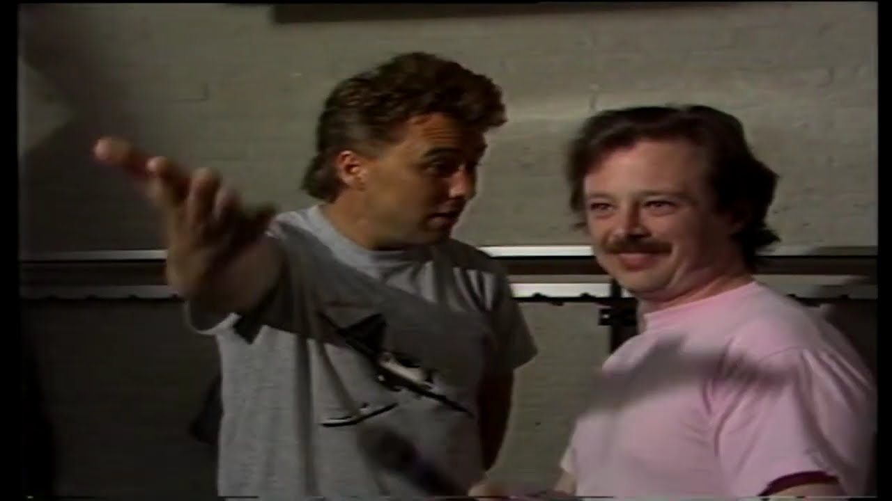 Golden Earring optreden Almere met interview George Kooymans 5 mei 1990