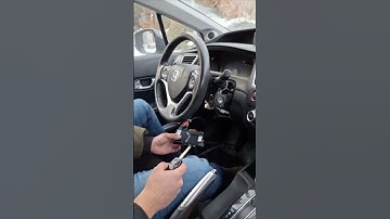 Remote start installed on a Honda Civic!