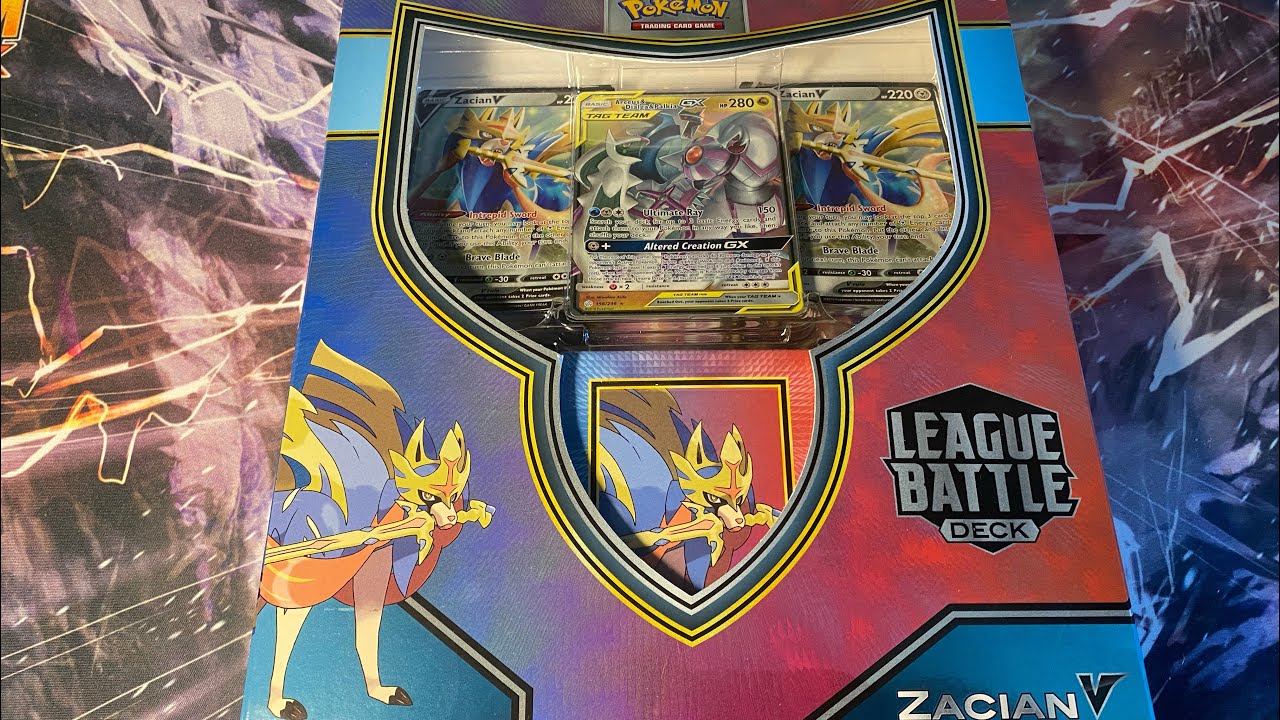 pokemon trading card game zacian v league battle deck Amazon.com: Pokmon TCG: Zacian V League Battle Deck, Multicolor : Juguetes  y Juegos