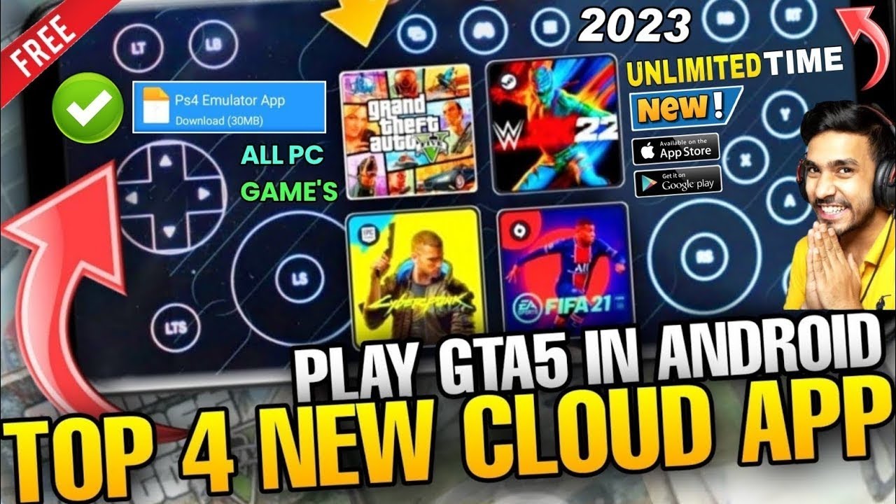 Best cloud for Android //GTA V IN ANDROID//TECHNO GAMER