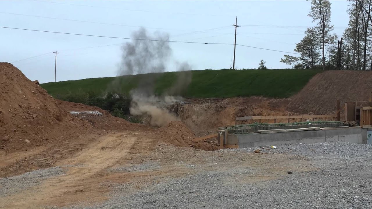 Blasting in Loganville, PA YouTube