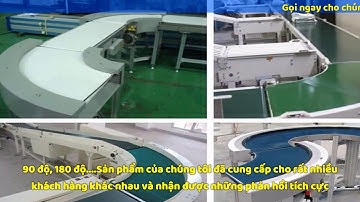 Băng Tải Chuyển Hướng - Băng Tai 90 Độ - Băng Tải 180 Độ