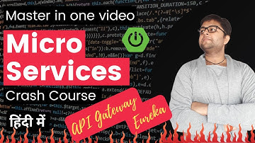 🔴 Microservices  Crash Course for beginners ||  Spring Boot || Hindi