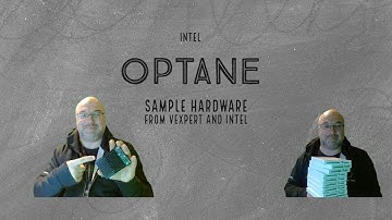 #Intel Optane in #VMware environment   -  sample hardware from #vExpert program and Intel.