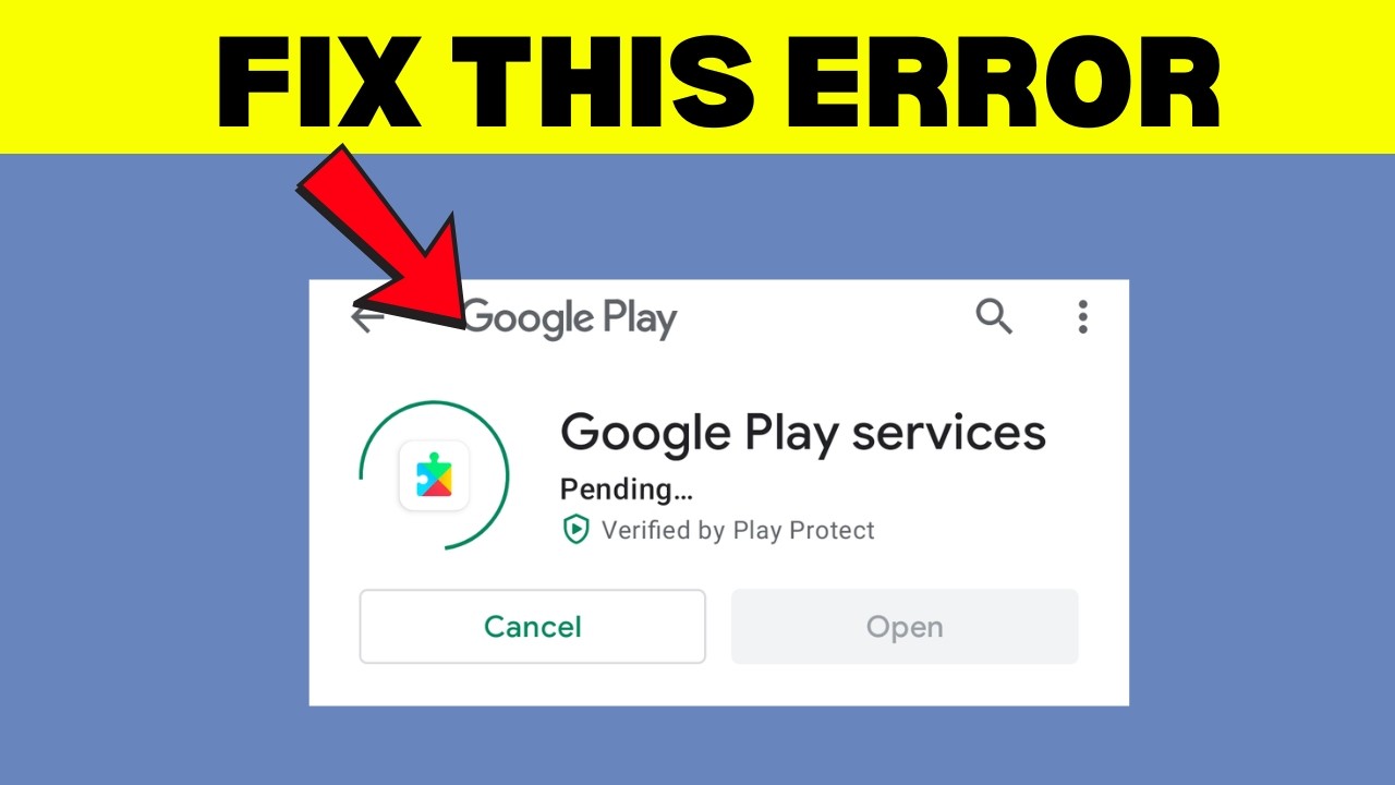 Fix Google Play Store Download Stuck (Easy Fix)