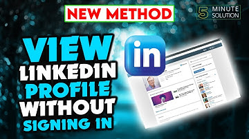View linkedin profile without signing in 2025