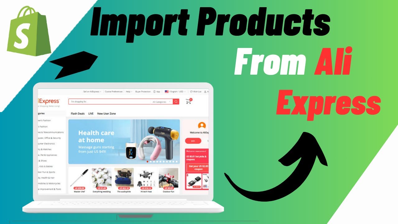 How to Import Products From Aliexpress/DSers to Shopify - Step By Step