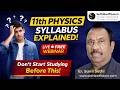 CBSE Class 11 Physics Syllabus Explained | Chapter-wise importance & weightage
