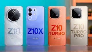 iQOO Z10 Vs iQOO Z10x Vs iQOO Z10 Turbo Vs iQOO Z10 Turbo Pro